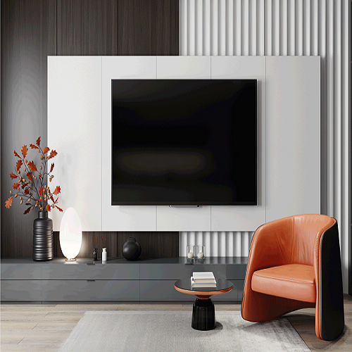 کناف پشت تلویزیون