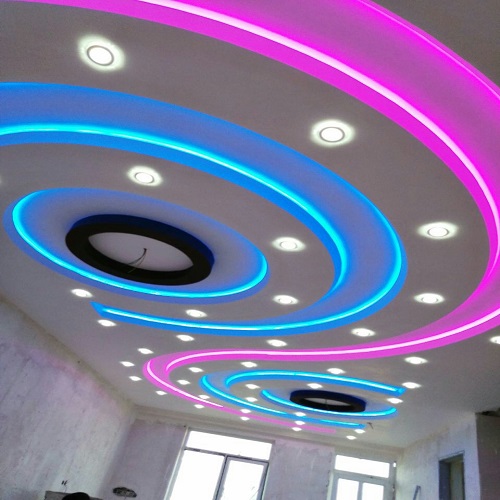 گچبری روی کناف