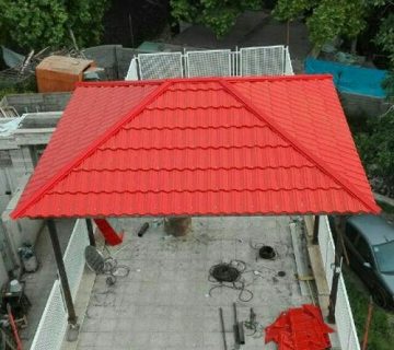 سقف شیروانی سفال طبرستان