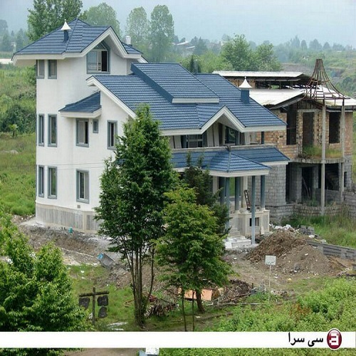 سقف شیروانی شمال تهران