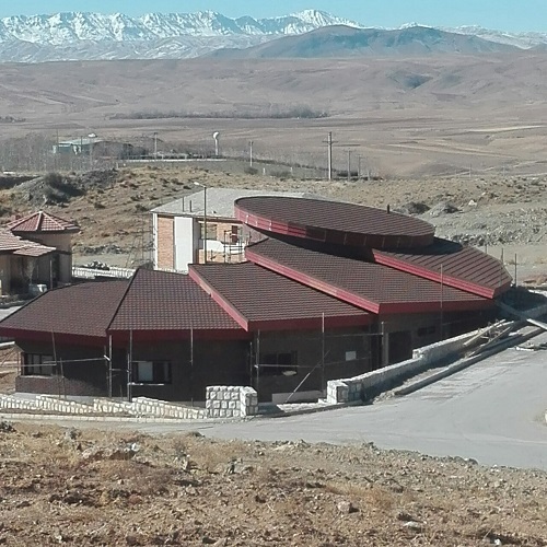 سقف شیروانی طالقان