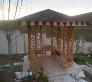 اجرای شینگل آلاچیق