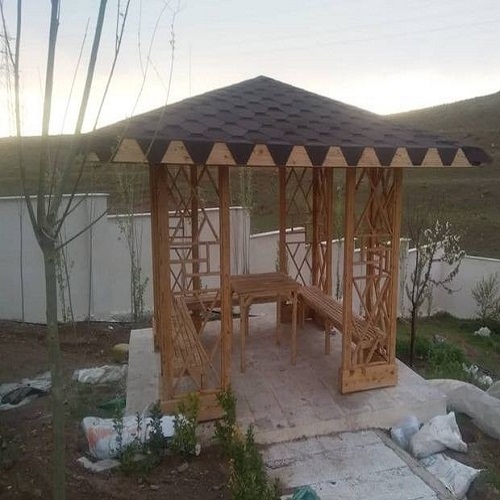 اجرای شینگل آلاچیق