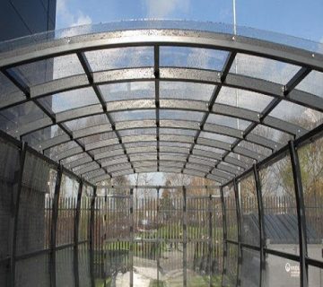 ساخت سقف حیاط خلوت