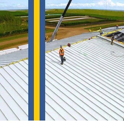 پوشش ورق گالوانیزه سوله