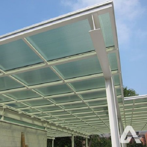 سقف پلی کربنات پارکینگ