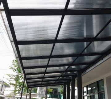 نصب سقف پلی کربنات