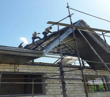 اجرای شیروانی در لواسان