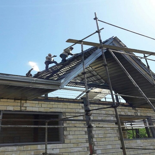 اجرای شیروانی در لواسان