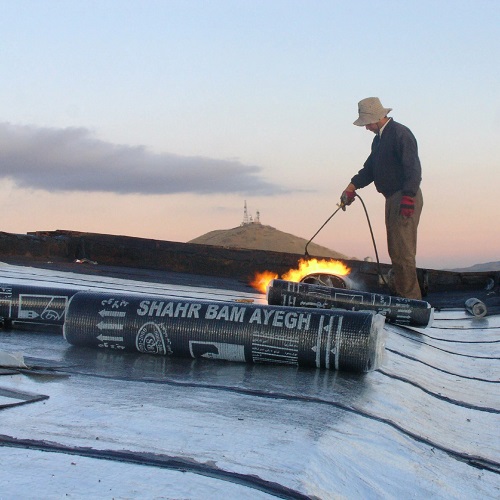 نصب پوشش ایزوگام سوله