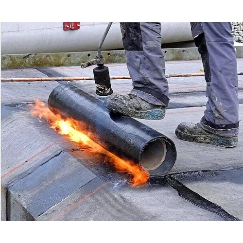 نصب پوشش ایزوگام سوله