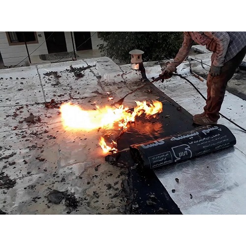 نصب پوشش ایزوگام سوله