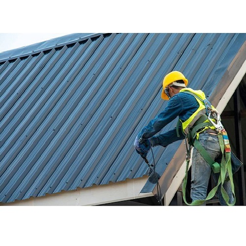 سقف شیبدار فلزی