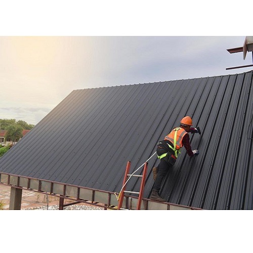 سقف شیبدار فلزی