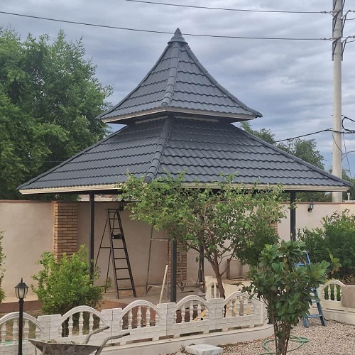 اجرای سقف شیبدار رامسر