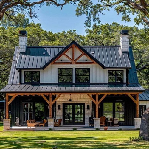 سقف شیبدار استندینگ سیم Standing seam