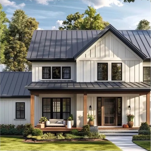 سقف شیبدار استندینگ سیم Standing seam